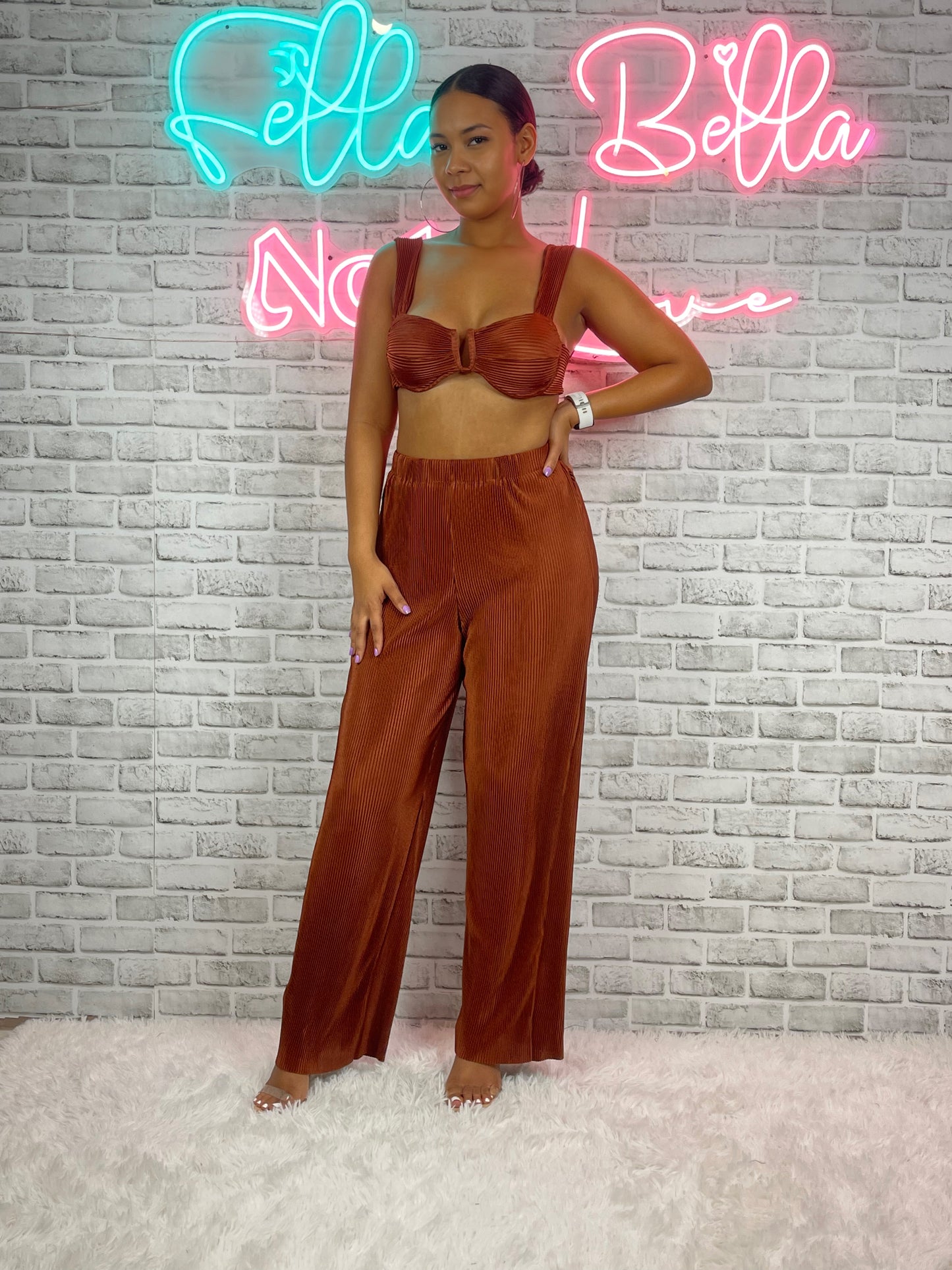 Elite Bustier Pants Set