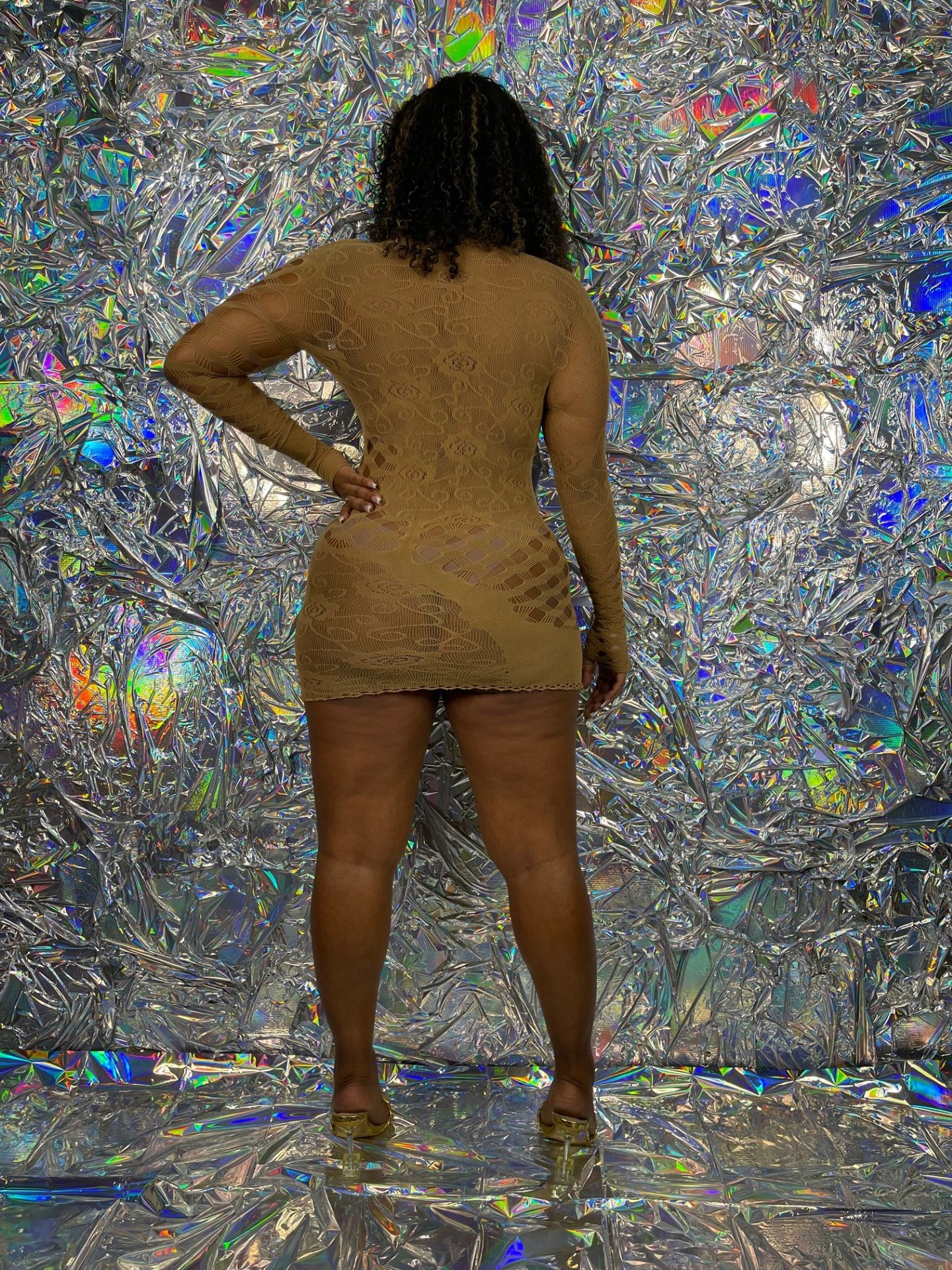 Botanical Dress - See Through Collection
