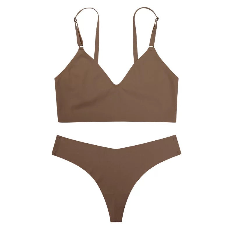 Sexy Seamless Panty & Bra Set