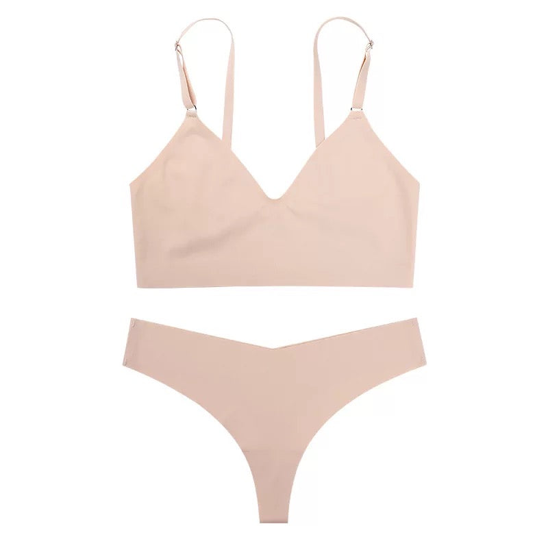 Sexy Seamless Panty & Bra Set