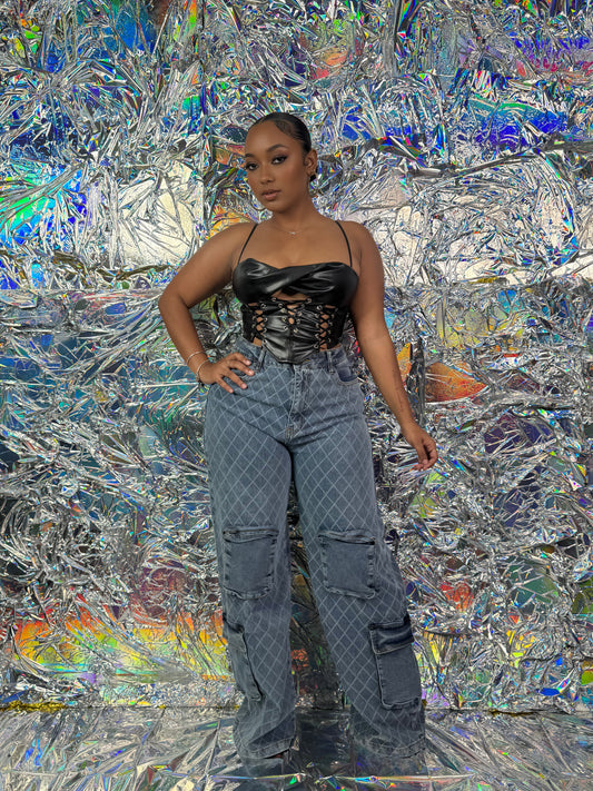 Cross Crossings Denim Cargo