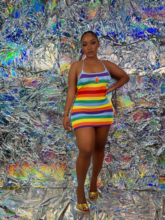 Pride Crochet Dress