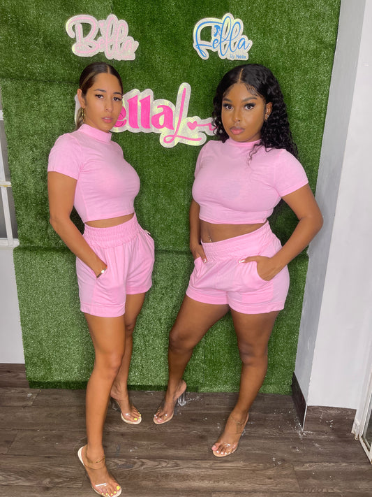 Cotton Shorts Set